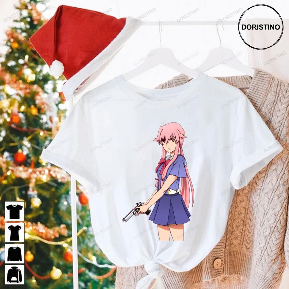 Gun And Yuno Gasai Future Diary Limited Edition T-shirts